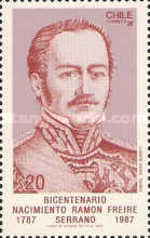 [The 200th Anniversary of the Birth of General Ramon Freire Serrano, 1787-1851, type AKA]