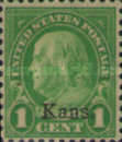 [Overprinted "Kans." - Rotary Press Printing, type GP]