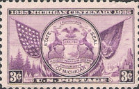 [Michigan State Seal, type JM]