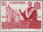 [Airmail - The 100th Anniversary of the Birth of Monsignor R. M. Carrasquilla, type XXX1]