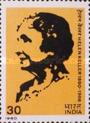 [The 100th Anniversary of the Birth of Helen Keller, Campaigner for the Handicapped, type YE]