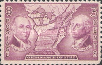 [The 150th Anniversary of the Northwest Territory Ordinance, type KD]