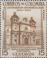 [Airmail - The 300th Anniversary of the Death of Pedro Claver, type UT]