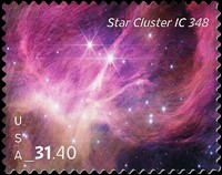 [Deep Space Exploration with NASA's James Webb Space Telescope - Priority Mail Stamp, type KCP]