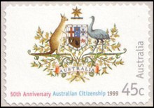 [The 50th Anniversary of Australian Citizenship - Self-Adhesive, type BFD1]