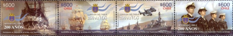 [The 200th Anniversary of the Chilean Navy, type ]