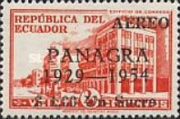 [Airmail - The 25th Anniversary of Panagra Air Lines - Unissued Stamp Surcharged, type ACN]