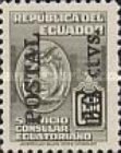 [Consular Service Stamps Overprinted or Surcharged for Postal Use, type YQ]