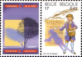 [International Stamp Exhibition "BELGICA ´01", type CKT]
