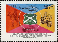 [The 50th Anniversary of Chilean Police Force, type XI]