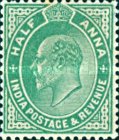 [King Edward VII, 1841-1910 - Inscription "INDIA POSTAGE & REVENUE", type XAT]