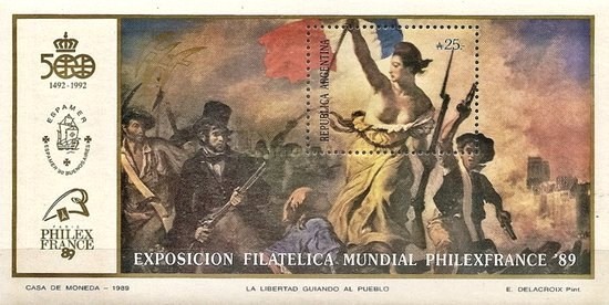 [International Stamp Exhibition "PHILEXFRANCE '89" - The 200th Anniversary of the French Revolution, type ]