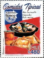 [America UPAEP Issue - Typical Meals, type CKO]