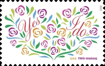 [Greetings Stamp - Yes I Do - "2015" Imprint, type GIE2]