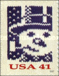 [Christmas - Holiday Knits - Self-Adhesive Booklet stamps, type FGO]