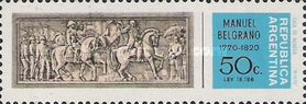 [The 200th Anniversary of the Birth of General Manuel Belgrano, type ACB]