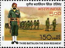 [The 150 Years of Third Battalion The Sikh Regiment, type CIX]