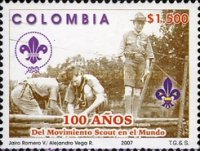 [The 100th Anniversary of the Boy Scout Movement, type CFC]
