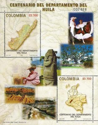 [The 100th Anniversary of Huila Department, type ]