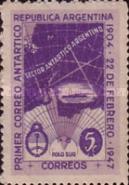 [The 43th Anniversary of the Argentine Antartic Post, type HV]