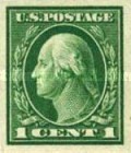 [George Washington - Imperforated, type DW50]