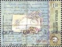 [The 125th Anniversary of the Universal Postal Union, type CGU]
