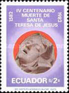 [The 400th Anniversary of the Death of St. Theresa of Avila, 1515-1582, type BSR]