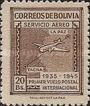 [Airmail Stamps - Panagra Airways, The 10th Anniversary of the First La Paz-Tacna Flight, type EK4]