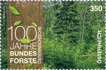 [The 100th Year of the Austrian Federal Forests, type EFY]