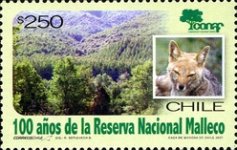 [The 100th Anniversary of Malleco National Reserve, type BVS]