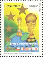 [Brazil - Five-Time Football Champion of the World, type DSQ]
