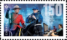 [The 150th Anniversary of the Canadian Mounted Police, type DZL]