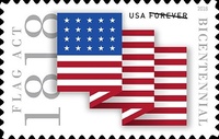 [The 200th Anniversary of the Flag Act of 1818, type IAI]