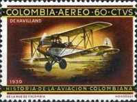 [Airmail - "History of Colombian Aviation", type ADZ]