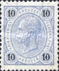 [Emperor Franz Josef I, 1830-1916 - Granite Paper. Numerals in Black, type N4]