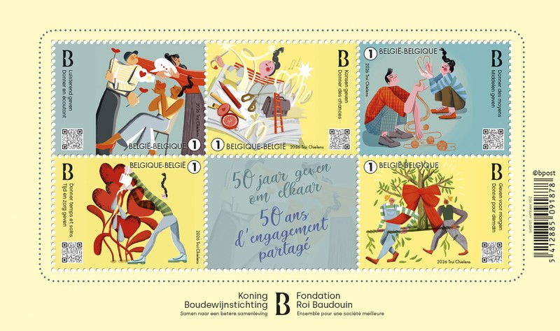 [The 50th Anniversary of the King Baudouin Foundation, type ]