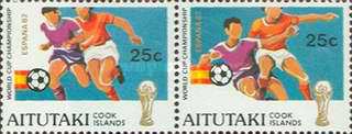 [Football World Cup - Spain - Football Scenes 1982, type JU]
