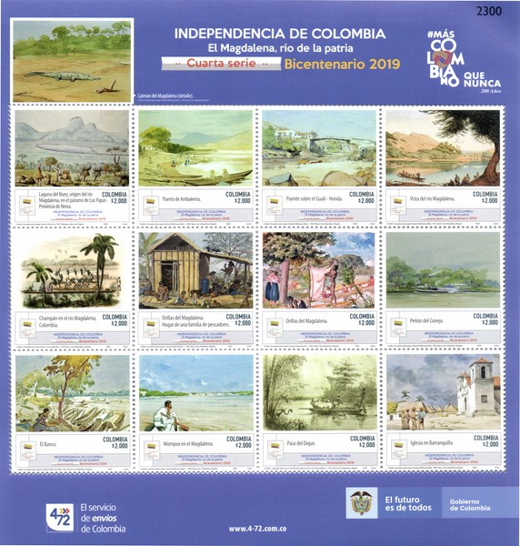 [The Magdalena - River of the Homeland, and the 200th Anniversary of Colombia's Independence, type ]