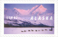 [The 50th Anniversary of Alaska Statehood - Self-Adhesive Stamp, type FMM]