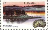 [Canadian Rivers, Imperforated Top or Bottom, type ASZ]