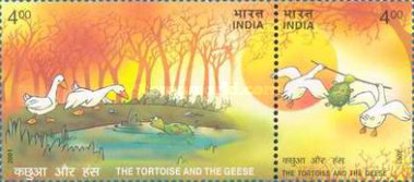 [Stories from Panchatantra (Indian Fables), type BLW]