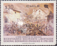 [The 200th Anniversary of the Birth of Bernardo O'Higgins, type YB]