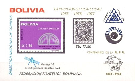 [Stamp Exhibitions 1975-1977 with Anniversaries and Events Overprint, type XSB1]