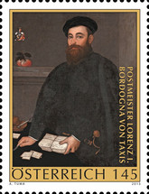 [Post Master Lorenz I Bordogna of Taxis, type DCC]