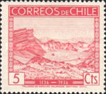[The 400th Anniversary of Discovery of Chile, type CI]