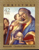 [Christmas - Paintings. Self-Adhesive Stamp, type FMF]