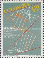 [Airmail - The 10th Anniversary of Organization of American States, type BFR]