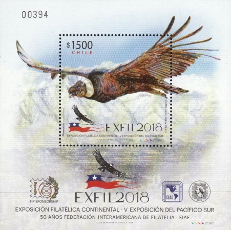 [EXFIL Stamp Show - Santiago, Chile, type ]