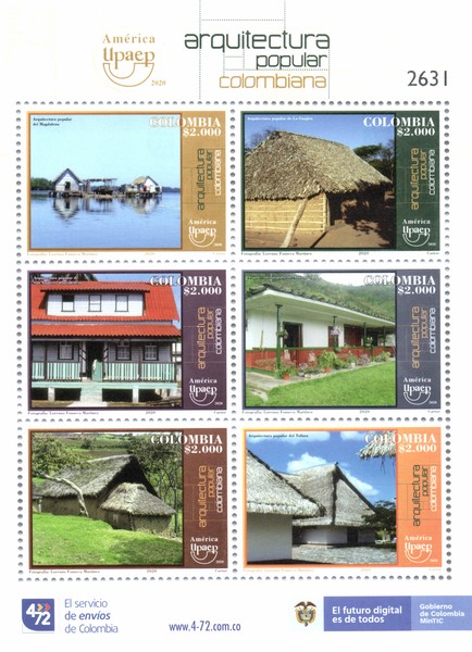 [America UPAEP Issue - Architecture, type ]