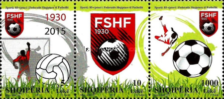 [The 85th Anniversary of the Albanian Football Federation, type ]